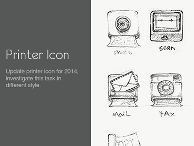 Profile 2013_P8 icon sketches