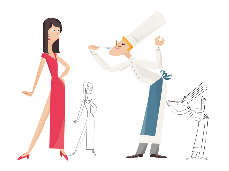 Character Design for Teens' english Book