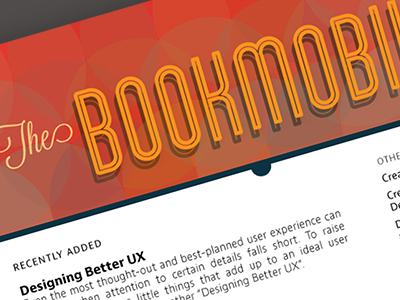 The Bookmobile library poster ux