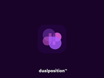 DualPosition location logo logo design