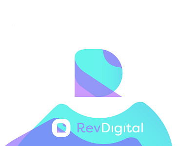 RevDigital digital logo logo design startup technology