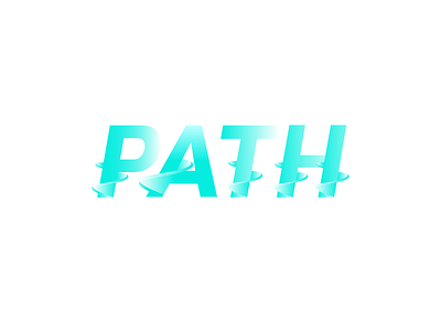 Path blue design gradient logo logo design logodesign modern technology