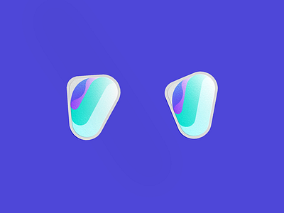 V logo /sticker/ blue design letter logo logo design logodesign modern purple sticker technology