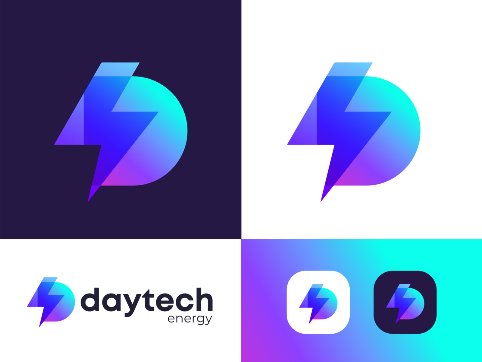 Dribbble - daytech.jpg by Arina Huq। Logo Designer