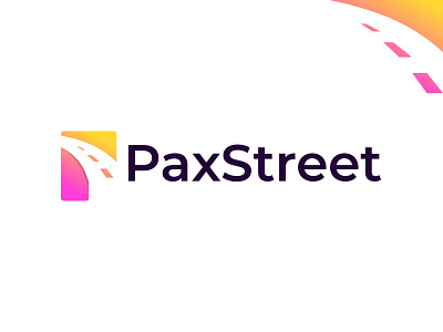 Modern P letter logo - PaxStreet