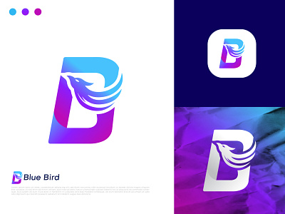 (b+bird) logo concept