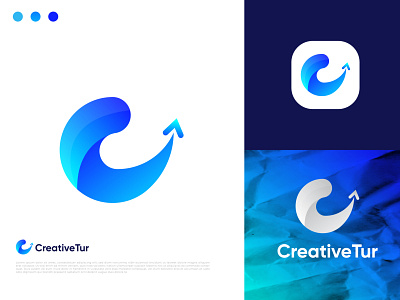 Traveling logo design for CreativeTur