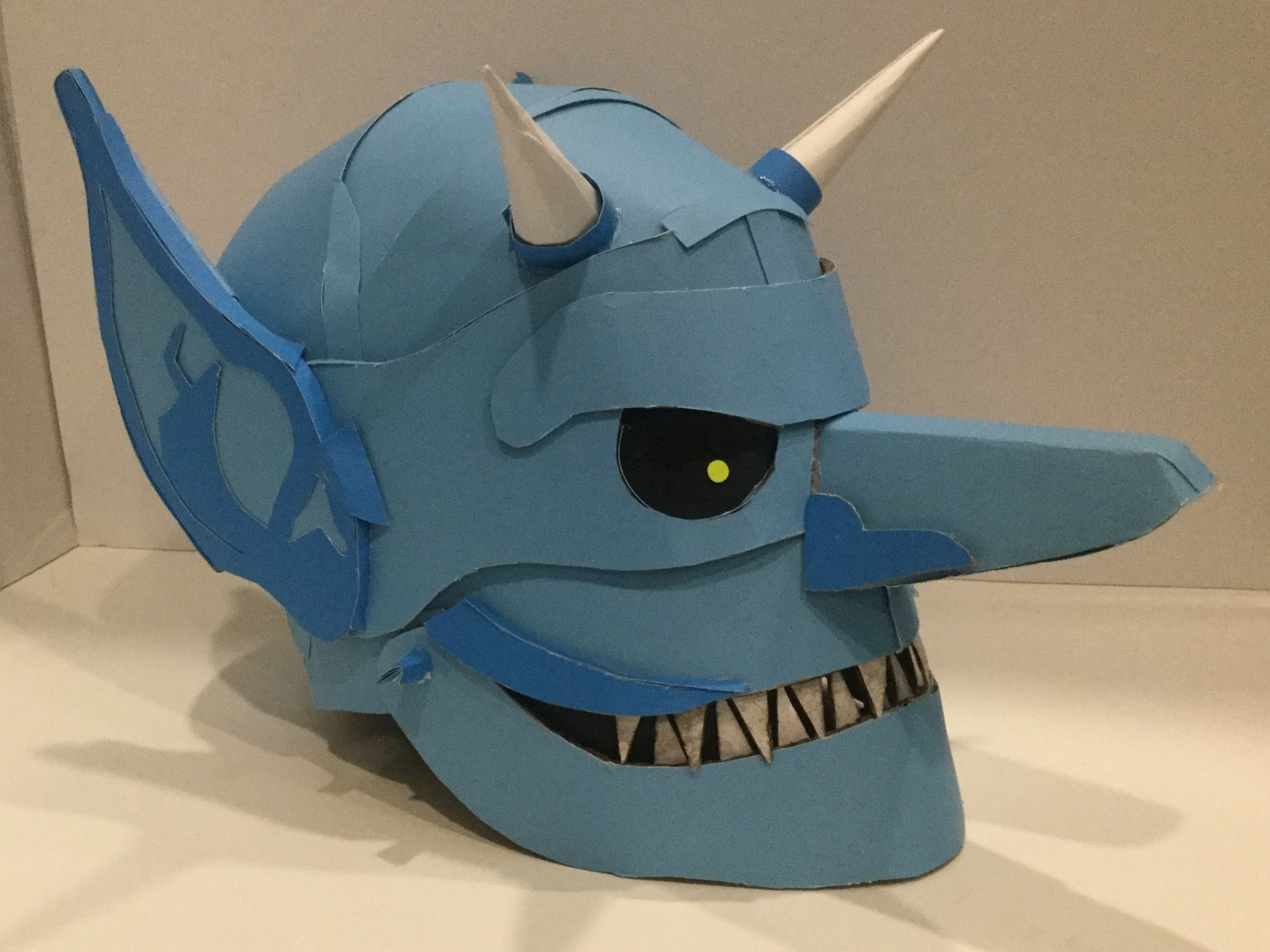 Blue Devil Mask by Thomas Man on Dribbble