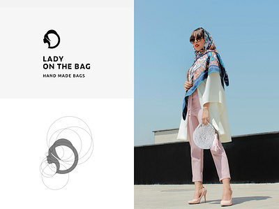 LOTB - Branding bag branding clean design graphic design illustrator lady lep1ej logo minimal