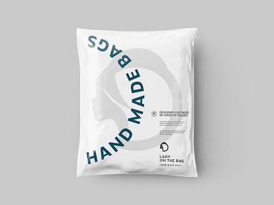 Lady On the Bag - Packaging design branding clean foil identity illustration illustrator lady lep1ej logo lotb minimal packaging shipping