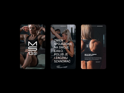 MS13 Studio - Branding branding feed fitness gym identity lep1ej logo motivation sport stories workout