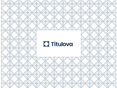 Titulova branding clean design graphic design identity illustrator logo minimal pattern patterndesign