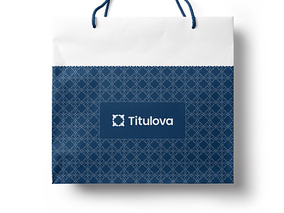 Titulova bag bagdesign branding clean graphic design logo minimal paper bag paperbagdesign pattern pattern design stationary stationery