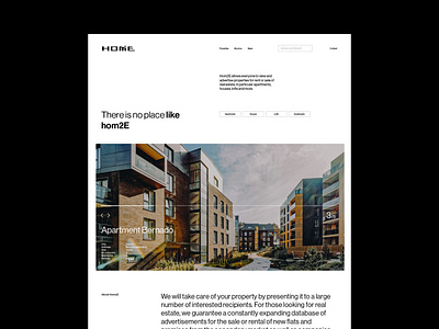 HOM2E - Website (full project on behance)