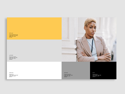 Reponos - Branding on Behance brand branding colorgraphy colors corporate design identity it matching services yellow