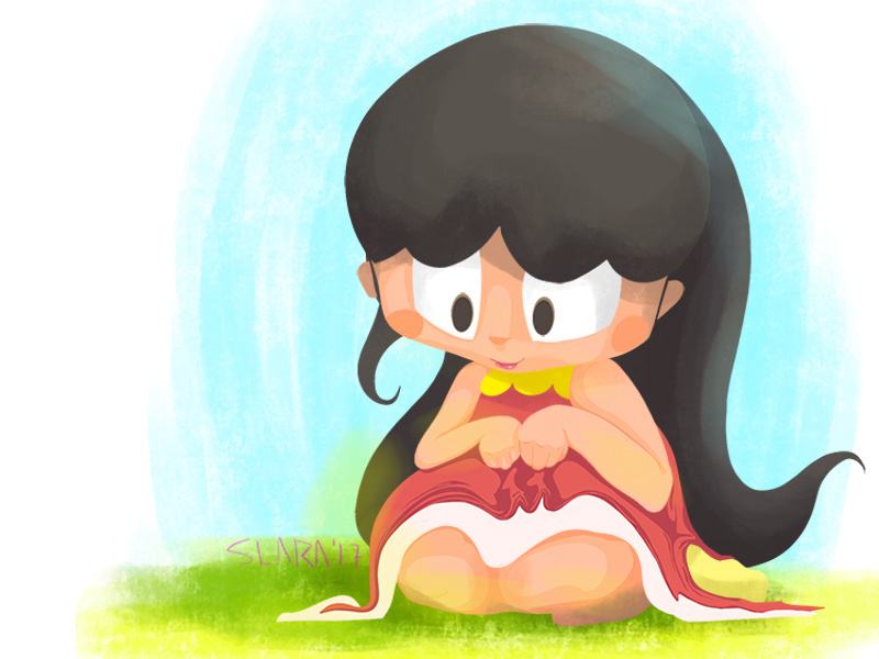 La pureza de una mirada inocente look cute girl