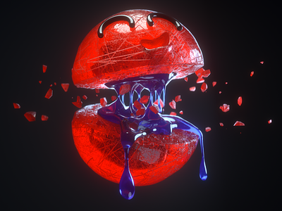 Jummy Candy candy caramelo dulce purple red render zbrush zigor