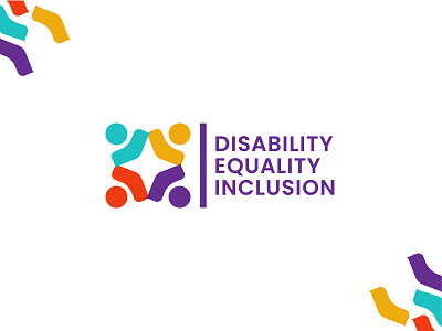 Disability I Equality I Inclusion - Branding Identity brand identity design brand style guide branding corporate identity design graphic design logo logo design vector visual guidelines