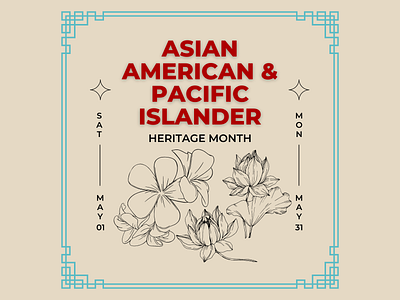 Asian American design illustration typography