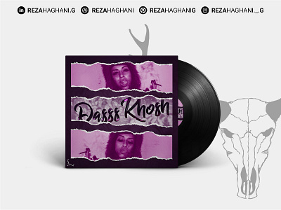 Dasss Khosh Music Cover | کاور آهنگ دس خوش graphic design hiphop motlagh music cover rap reza haghani g