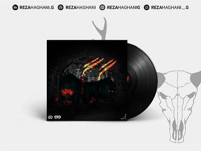 Gorg Music Cover | کاور آهنگ گرگ cover music graphic design hiphop kalani rap reza haghani g