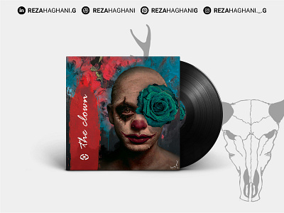 The Clown Music Cover | کاور آهنگ دلقک design graphic design hiphop kalani music cover rap reza haghani g