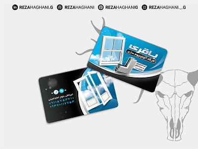 Bagheri Visit Card | کارت ویزیت باقری bagheri branding design dtdesign graphic design photoshop reza haghani g