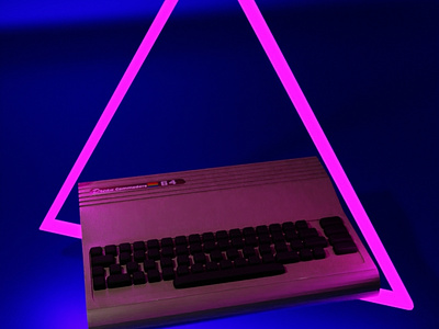 C64 3d art 80s ambient b3d blender3d computers design videogames