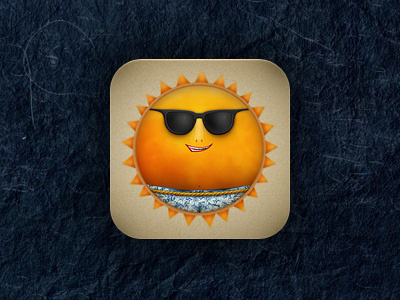 Sunshine icon icon ios summer sun