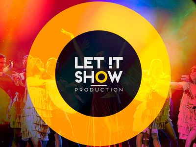 Let It Show - logotype brand circle logotype production center