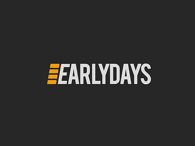 Earlydays branding business corporate identity courses logotype study