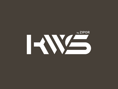 KWS branding design industry k kws logo logotype s w water waterjet