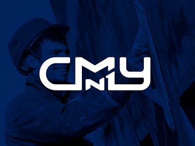 СМУ№1 - Construction management number one abbreviation brand build c construct logo m management one work worker y