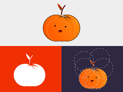 Happy Pumpkin :D ai design golden golden ratio happy illustrator pumpkin ratio tamer