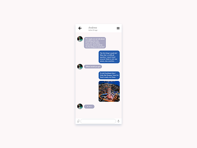 DailyUI::013 Direct Messaging #DailyUI