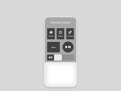 DailyUI::025 TV (Remote) App #DailyUI design ui