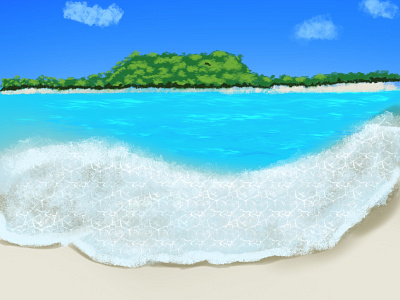 Beach Illustration