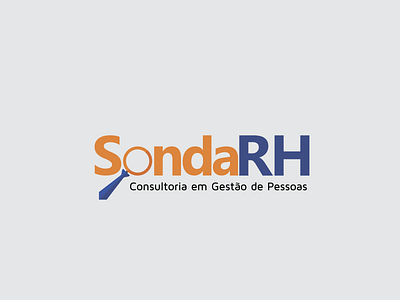 Logo para empresa de RH - SondaRH branding design gestão de pessoas identity logo recursos humanos rh