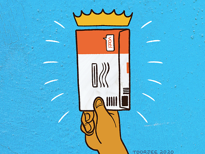 Voting Is King design editorial art illustration mixedmedia