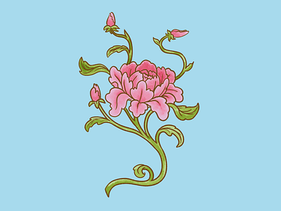 Lotus design digital art illustration lotus
