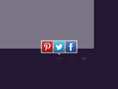 Social Sharing Box (including .sketch file) .sketch freebies icons sharing sketch social ui
