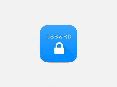 Password Generator iOS 7 Icon design flat icon ios ios7 minimalistic sketch ui