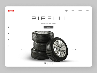 Cars parts Web Design app branding design designs flat new ui uiux ux web