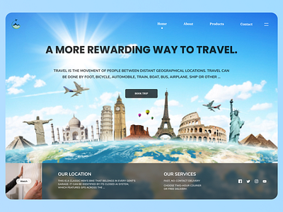 Travelling Web Design