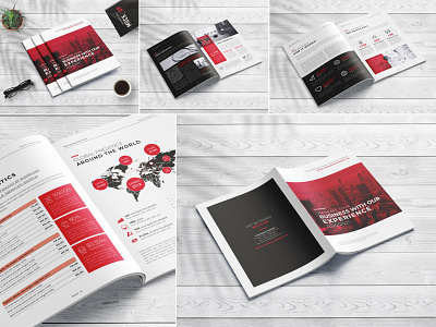 Clean Annual Report 16 Pages agency annual report book brand branding brochure business clean company company profile corporate creative design digital indesign infographics informational letter marketing modern