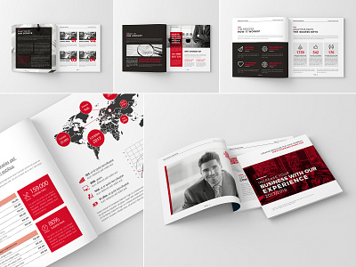 Squar Annual Report brochure brochure design business clean company corporate creative design elegant emydesign idml indd indesign infographics informational light magazine minimalist modern pdf