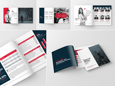 Squar Creative Annual Report brochure brochure design business clean company corporate creative design elegant emydesign idml indd indesign infographics informational light magazine minimalist modern pdf