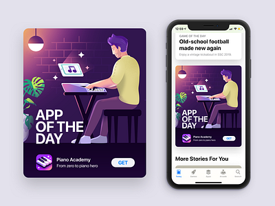 App of the day app apple appstore aso design ios iphone12 promotion ux visual
