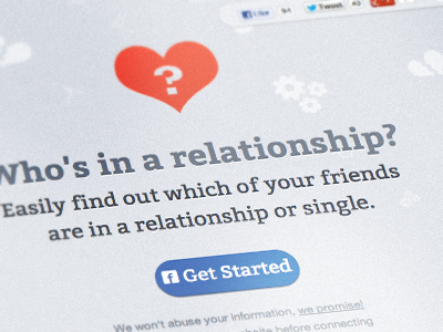 Who is in a Relationship? app cool facebook love relationship