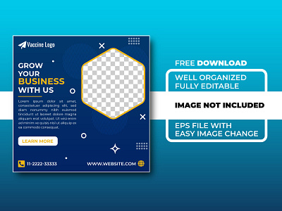 Free Corporate Business Social Media Post Template